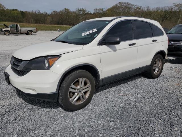 5J6RE4H39AL010969 - 2010 HONDA CR-V LX WHITE photo 1