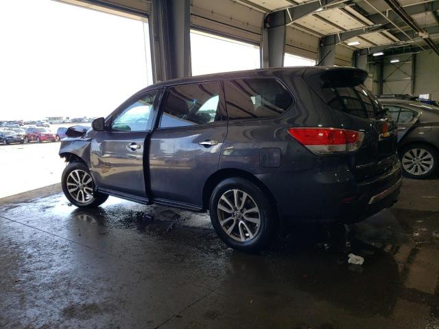 5N1AR2MMXEC728445 - 2014 NISSAN PATHFINDER S CHARCOAL photo 2