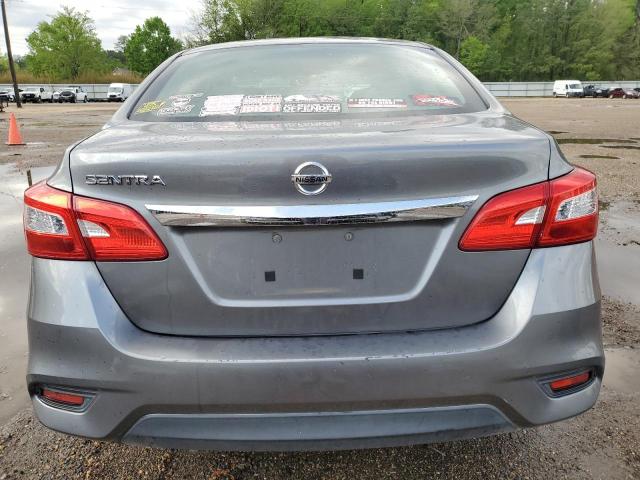 3N1AB7AP8HY322294 - 2017 NISSAN SENTRA S GRAY photo 6