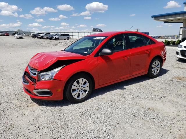 1G1PC5SH9G7158367 - 2016 CHEVROLET CRUZE LIMI LS RED photo 1