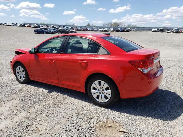 1G1PC5SH9G7158367 - 2016 CHEVROLET CRUZE LIMI LS RED photo 2