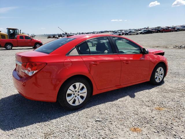 1G1PC5SH9G7158367 - 2016 CHEVROLET CRUZE LIMI LS RED photo 3