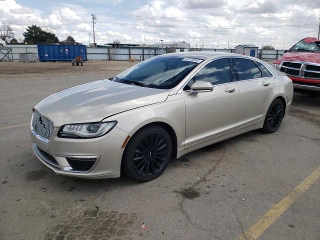 3LN6L5KU0HR637816 - 2017 LINCOLN MKZ HYBRID PREMIERE GOLD photo 1