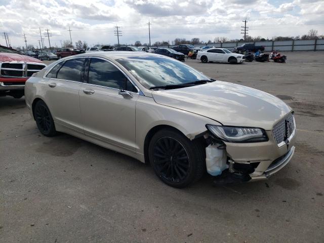 3LN6L5KU0HR637816 - 2017 LINCOLN MKZ HYBRID PREMIERE GOLD photo 4