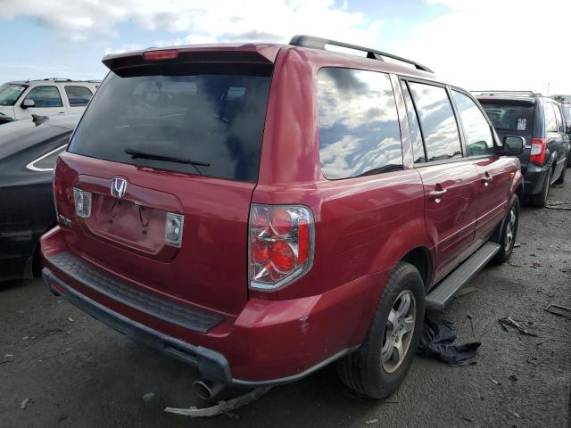 5FNYF28446B025823 - 2006 HONDA PILOT EX BURGUNDY photo 3