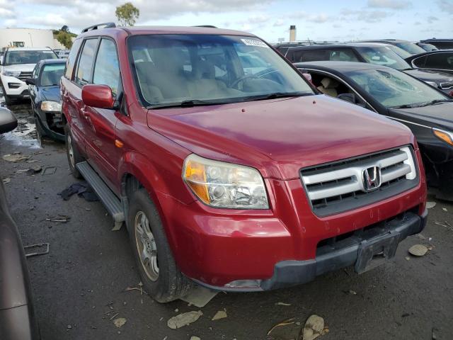 5FNYF28446B025823 - 2006 HONDA PILOT EX BURGUNDY photo 4