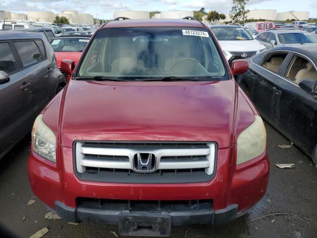 5FNYF28446B025823 - 2006 HONDA PILOT EX BURGUNDY photo 5