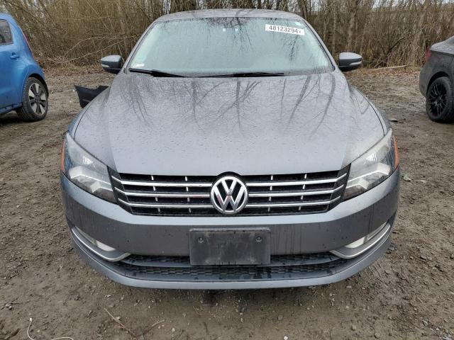 1VWCV7A34FC060576 - 2015 VOLKSWAGEN PASSAT SEL CHARCOAL photo 5