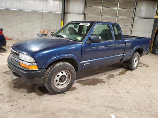 1GCDT19W41K173550 - 2001 CHEVROLET S TRUCK S10 BLUE photo 1