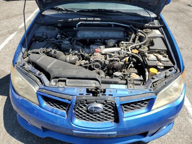 JF1GG79616G816666 - 2006 SUBARU IMPREZA WRX SPORT BLUE photo 11