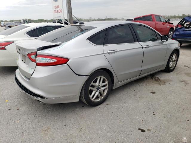 3FA6P0H71GR186249 - 2016 FORD FUSION SE SILVER photo 3