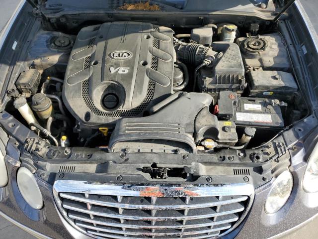 KNALD125085144868 - 2008 KIA AMANTI GRAY photo 11