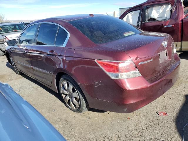 1HGCP2F88AA140487 - 2010 HONDA ACCORD EXL MAROON photo 2