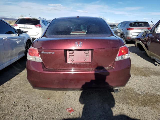 1HGCP2F88AA140487 - 2010 HONDA ACCORD EXL MAROON photo 6