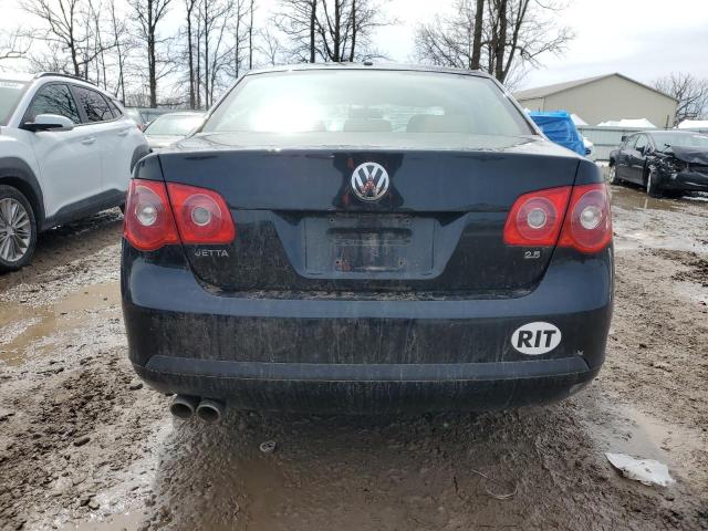 3VWEG71K57M157537 - 2007 VOLKSWAGEN JETTA WOLFSBURG 黑色 照片 6