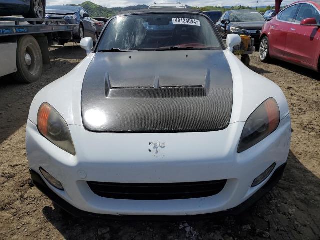 JHMAP11432T003479 - 2002 HONDA S2000 WHITE photo 5