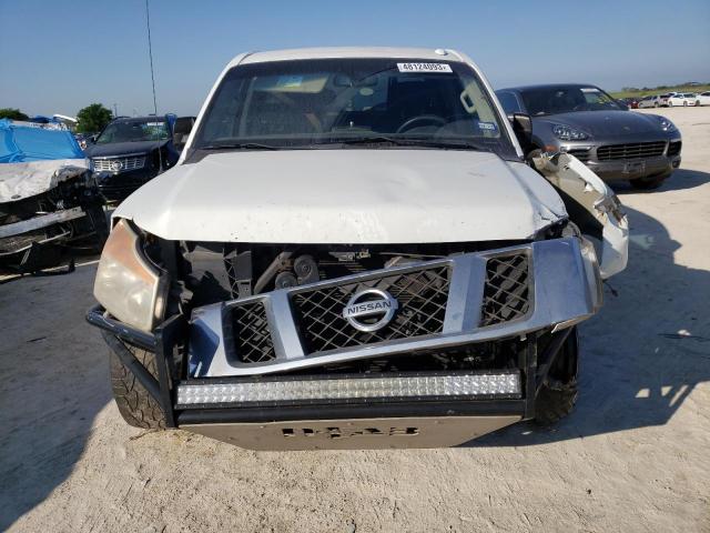 1N6BA0ED3EN508990 - 2014 NISSAN TITAN S WHITE photo 5