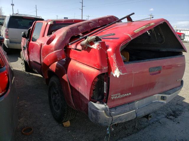 5TEUX42N96Z169083 - 2006 TOYOTA TACOMA ACCESS CAB Қызыл фото 2