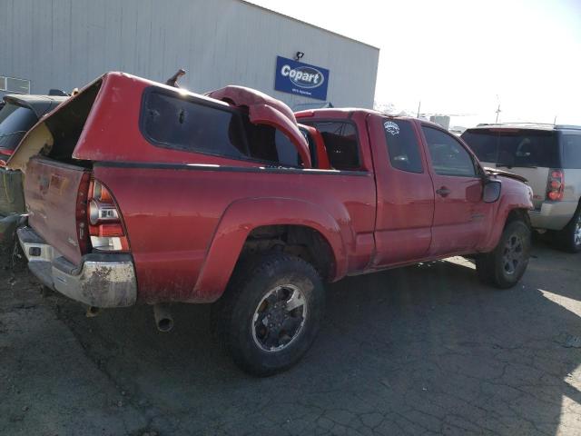 5TEUX42N96Z169083 - 2006 TOYOTA TACOMA ACCESS CAB Қызыл фото 3