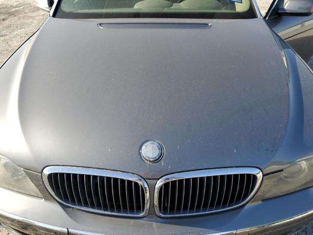 WBAHN83517DT72053 - 2007 BMW 750 GRAY photo 11