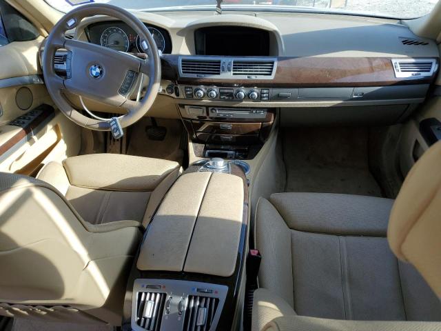 WBAHN83517DT72053 - 2007 BMW 750 GRAY photo 8