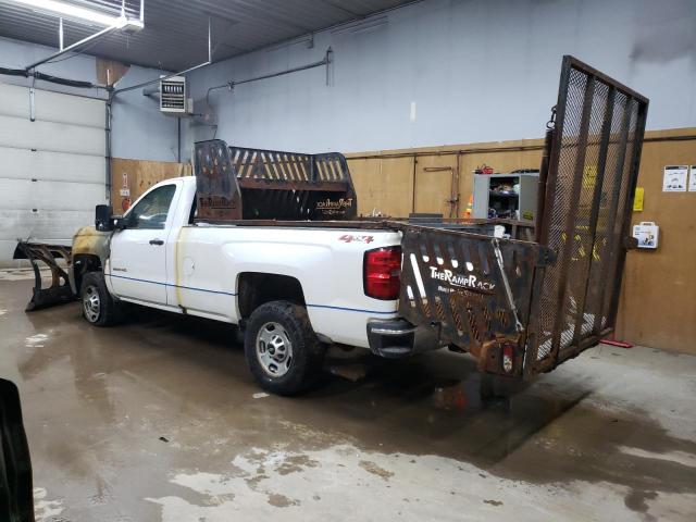 1GC0KUEG2FZ500558 - 2015 CHEVROLET SILVERADO K2500 HEAVY DUTY WHITE photo 2