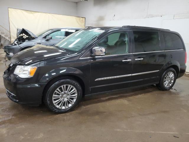 2C4RC1CG2GR208281 - 2016 CHRYSLER TOWN & COU TOURING L BLACK photo 1