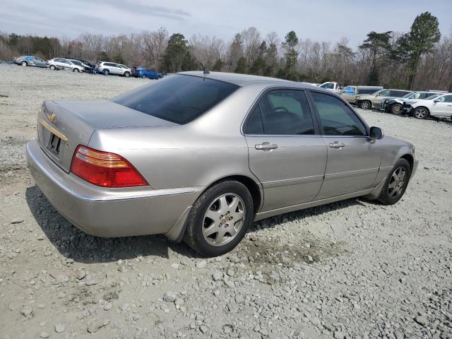 JH4KA96552C001416 - 2002 ACURA 3.5RL GRAY photo 3