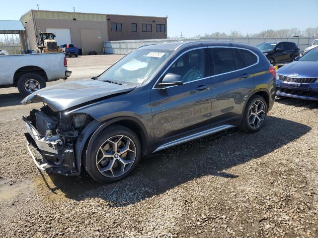 WBXHT3C3XH5F69511 - 2017 BMW X1 XDRIVE28I GRAY photo 1