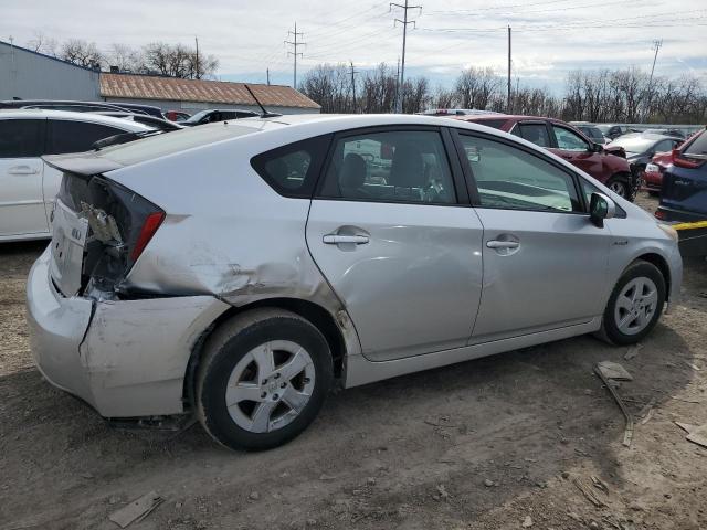 JTDKN3DU2B5322380 - 2011 TOYOTA PRIUS SILVER photo 3