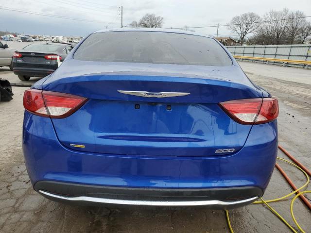 1C3CCCABXGN181194 - 2016 CHRYSLER 200 LIMITED BLUE photo 6