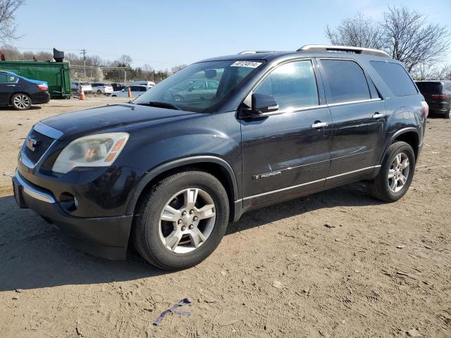 1GKEV33708J181614 - 2008 GMC ACADIA SLT-2 BLACK photo 1