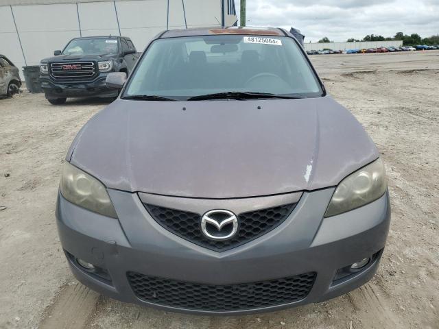 JM1BK32F991225188 - 2009 MAZDA 3 I GRAY photo 5