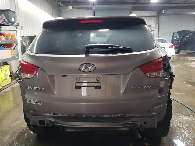 KM8JU3ACXBU168965 - 2011 HYUNDAI TUCSON GLS GRAY photo 6