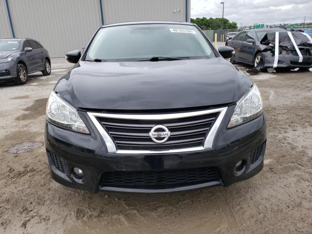 3N1AB7AP6FY270273 - 2015 NISSAN SENTRA S BLACK photo 5