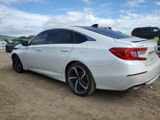 1HGCV1F37NA076405 - 2022 HONDA ACCORD SPORT WHITE photo 2