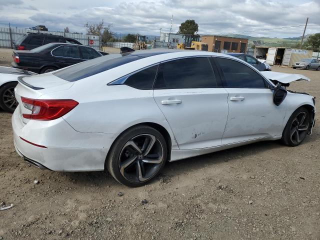 1HGCV1F37NA076405 - 2022 HONDA ACCORD SPORT WHITE photo 3