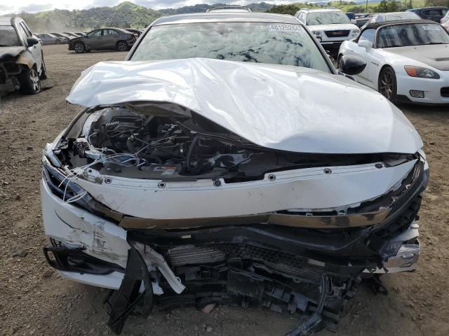 1HGCV1F37NA076405 - 2022 HONDA ACCORD SPORT WHITE photo 5