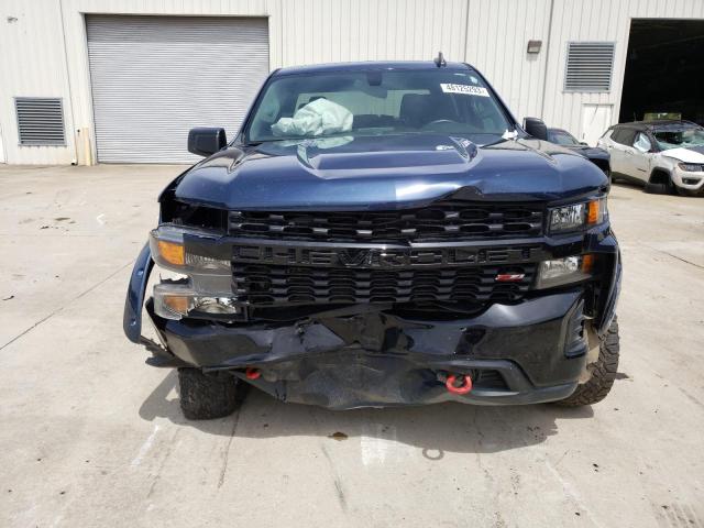 1GCPYCEF7MZ242260 - 2021 CHEVROLET SILVERADO K1500 TRAIL BOSS CUSTOM BLUE photo 5