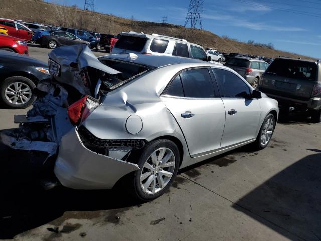 1G11H5SL6EF128922 - 2014 CHEVROLET MALIBU LTZ Gümüş foto 3