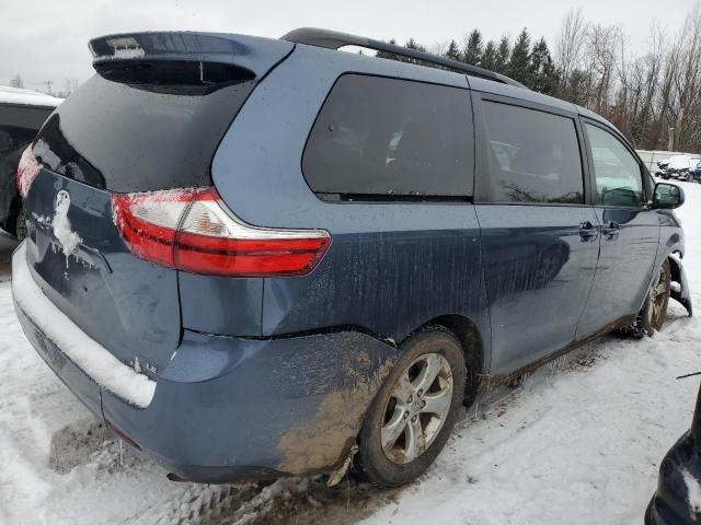 5TDKK3DC2FS643867 - 2015 TOYOTA SIENNA LE BLUE photo 3