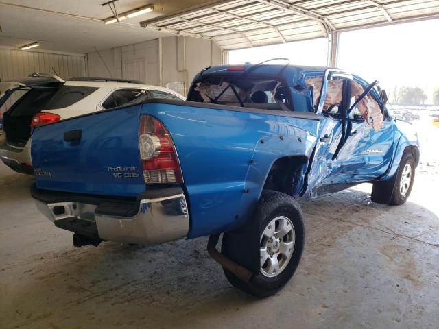 3TMJU62N19M072498 - 2009 TOYOTA TACOMA DOUBLE CAB PRERUNNER BLUE photo 3