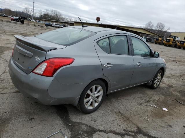 3N1CN7APXEL856115 - 2014 NISSAN VERSA S SILVER photo 3