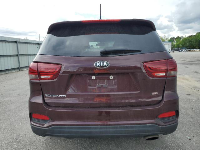 5XYPGDA32LG649677 - 2020 KIA SORENTO L PURPLE photo 6