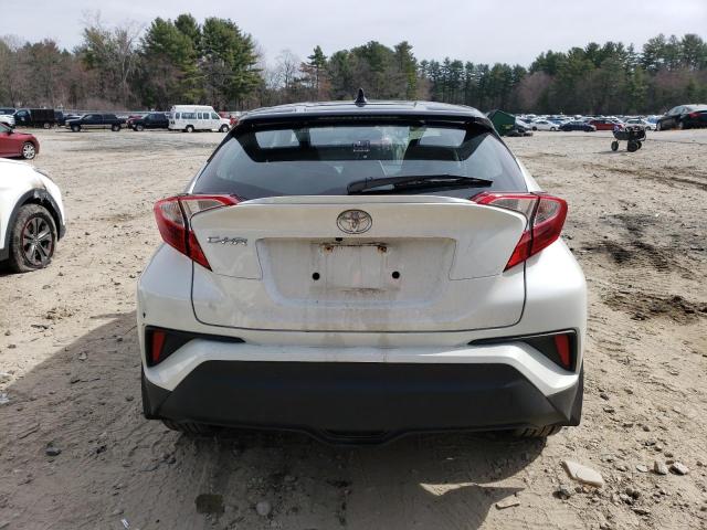 NMTKHMBX4KR100877 - 2019 TOYOTA C-HR XLE WHITE photo 6