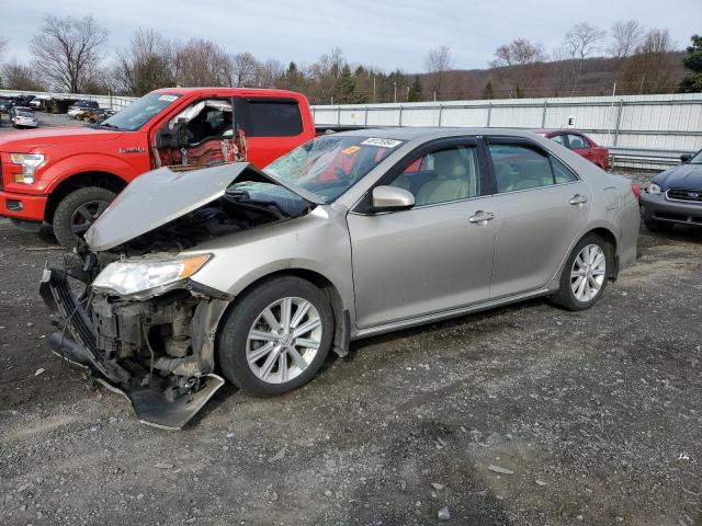 4T1BK1FK0EU546827 - 2014 TOYOTA CAMRY SE TAN photo 1