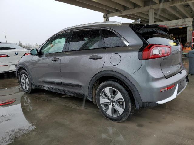 KNDCC3LC0H5074304 - 2017 KIA NIRO EX CHARCOAL photo 2