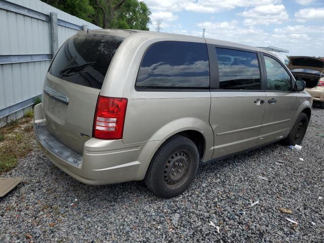 2A8HR44H88R148164 - 2008 CHRYSLER TOWN & COU LX TAN photo 3