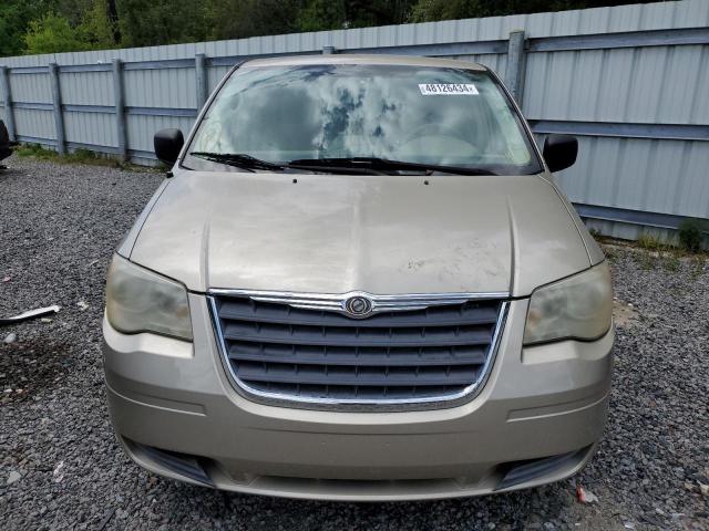 2A8HR44H88R148164 - 2008 CHRYSLER TOWN & COU LX TAN photo 5