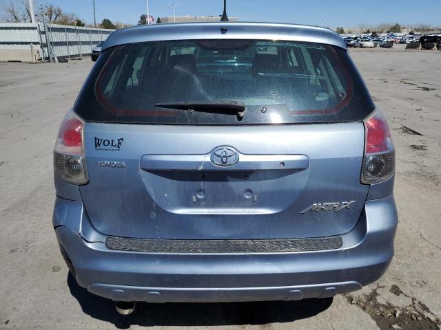 2T1KR32E48C693486 - 2008 TOYOTA COROLLA MA XR BLUE photo 6